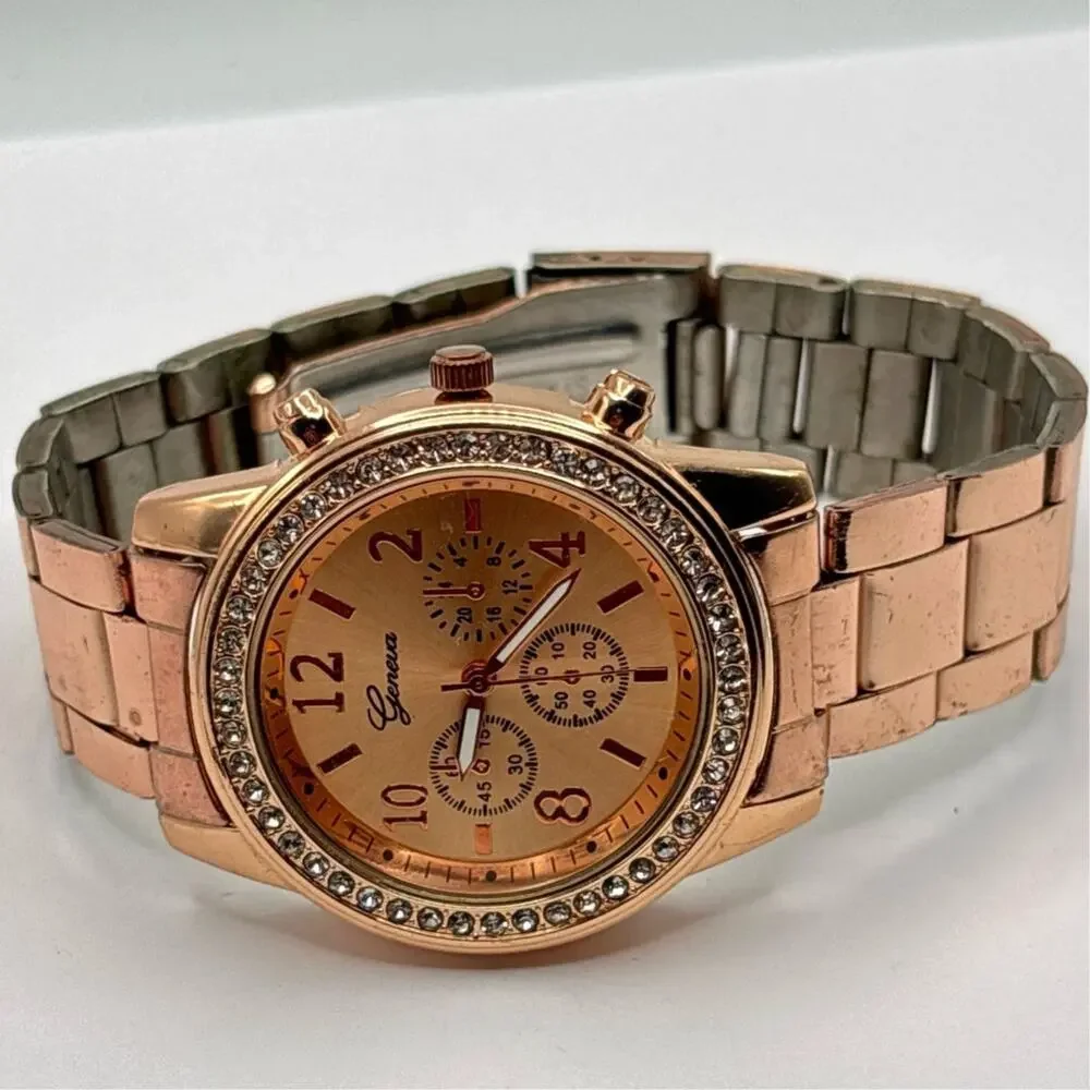 Rose Gold Retro Men's Watch